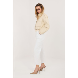Pantalon Italy Moda Pantalon en velours côtelé 226481