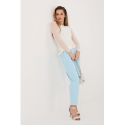Pantalon Italy Moda Pantalon en velours côtelé 226482