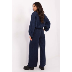 Pantalon Italy Moda Pantalon en velours côtelé 220281