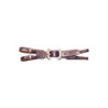 Ceinture Violette à Double lanière croisée. Boucle Large. Ceinture Femme. XF08154