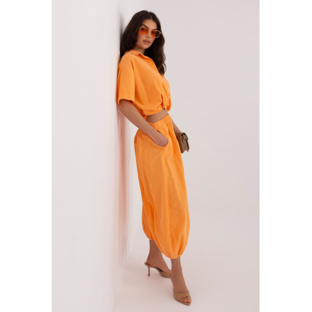 Pantalon Italy Moda Pantalon en velours côtelé 226228