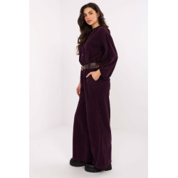 Pantalon Italy Moda Pantalon en velours côtelé 220285
