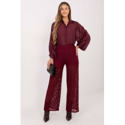 Pantalon Italy Moda Pantalons en dentelle 222597