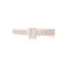 Ceinture blanche avec à pois noir. Accessoire BG-1002