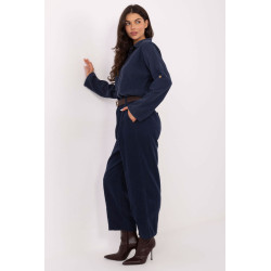 Pantalon Italy Moda Pantalon en velours côtelé 220818