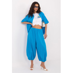 Pantalon Italy Moda Pantalon en velours côtelé 226231