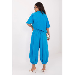 Pantalon Italy Moda Pantalon en velours côtelé 226231