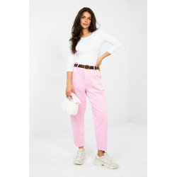 Pantalon Italy Moda Pantalon en velours côtelé 224055