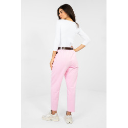 Pantalon Italy Moda Pantalon en velours côtelé 224055