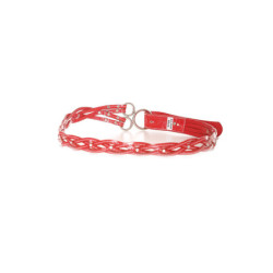 Ceinture tressée asymétrique rouge - BG - P 039
