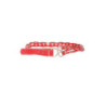 Ceinture tressée asymétrique rouge - BG - P 039