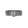 Ceinture élastique noire avec imprimé - BG - P045