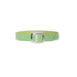 Ceinture verte unie basique verte - D7358