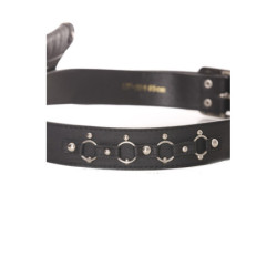 Ceinture noire avec pochette - LDF9019