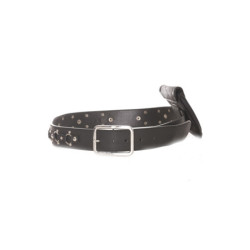 Ceinture noire avec pochette - LDF9019