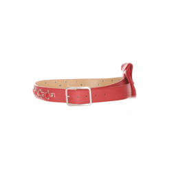 Ceinture rouge avec pochette - LDF9019