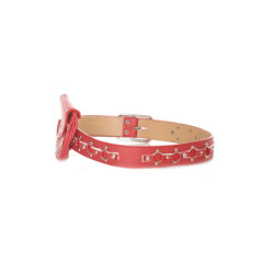Ceinture rouge avec pochette - LDF9019