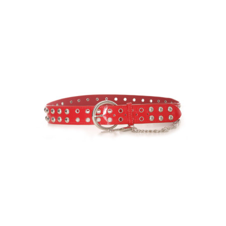 Ceinture cloutés avec chaine et accessoires - BG - P017