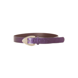 Ceinture femme en violet avec boucle métallisé. mh-020