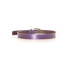 Ceinture femme en violet avec boucle métallisé. mh-020