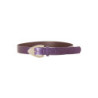 Ceinture femme en violet avec boucle métallisé. mh-020