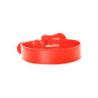 Grosse ceinture rouge avec boucle de la même matière. BG-po13