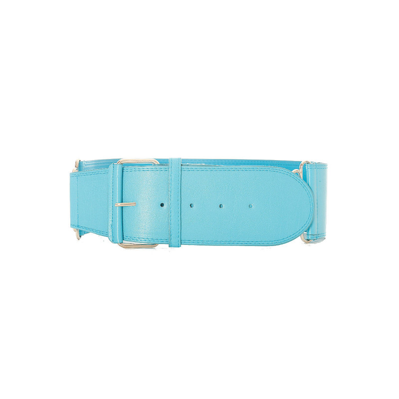 Grosse ceinture turquoise très tendance. SG-0418