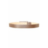 Ceinture Marron avec grosse boucle rectangle graphique CE 573