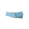 Ceinture bleue à boucle trapèze. SG-0468