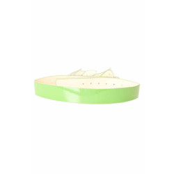 Ceinture Verte, boucle motif feuilles BG-PO44