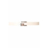Ceinture Blanche, boucle rectangulaire avec strass BG 0236