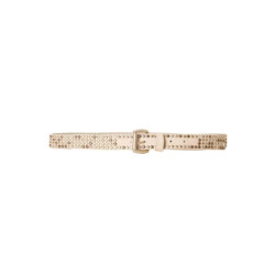 Ceinture Taupe fine avec petite boucle SG-0974