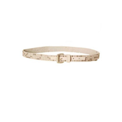 Ceinture Taupe fine avec petite boucle SG-0974