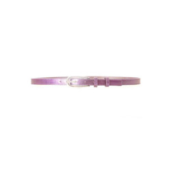 Ceinture Violette fine avec longue boucle MH-026