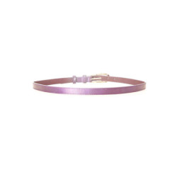 Ceinture Violette fine avec longue boucle MH-026