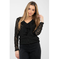 Blouse Rue Paris Blouse en dentelle 223838
