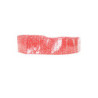 Ceinture rouge égère à motif étoiles et boucle rectangle. étoiles