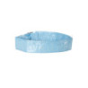 Ceinture bleu égère à motif étoiles et boucle rectangle. étoiles