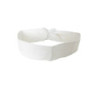 Ceinture blanche légère a boucle forme papillon. BG-PO38