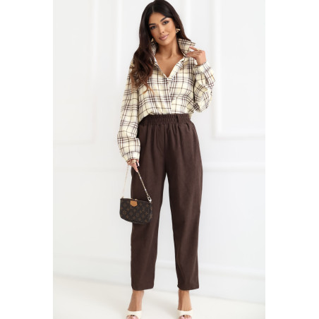 Pantalon Rue Paris Pantalon en velours côtelé 226966