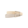 Ceinture PVC Grise boucle argent. SG0731