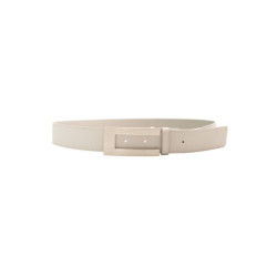 Ceinture PVC Grise boucle argent. SG0731