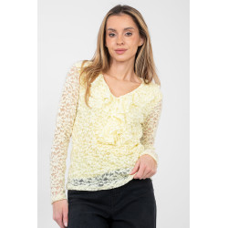 Blouse Rue Paris Blouse en dentelle 223840