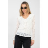 Blouse Rue Paris Blouse en dentelle 223842