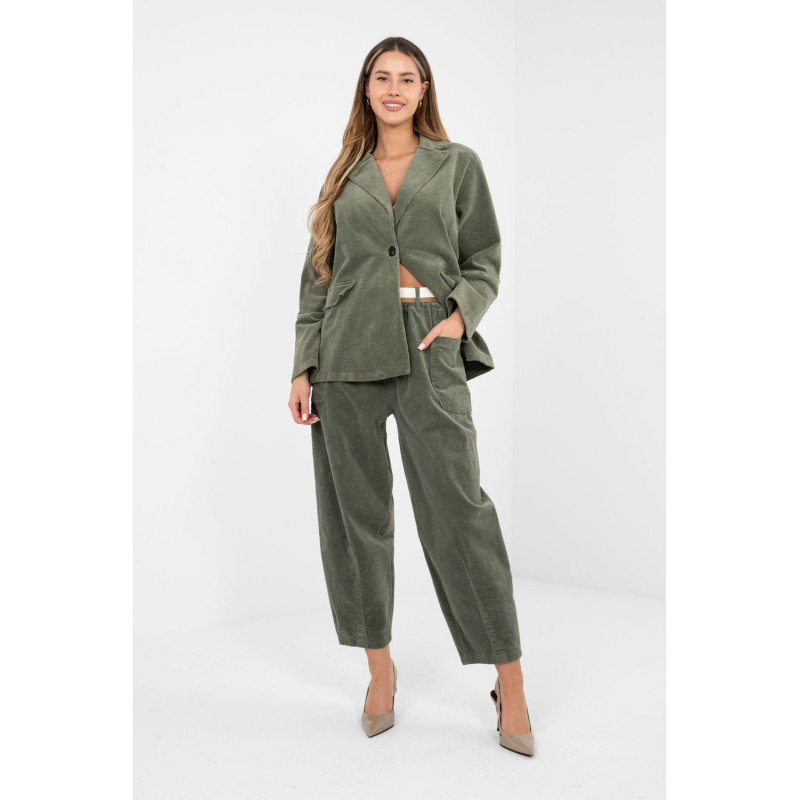 Pantalon Rue Paris Pantalon en velours côtelé 225094
