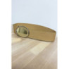 Ceinture doré avec boucle miroir