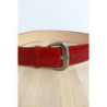 Ceinture rouge avec jolie boucle