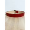 Ceinture rouge avec jolie boucle