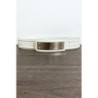 Ceinture blanche avec longue boucle rectangulaire