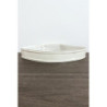 Ceinture blanche avec longue boucle rectangulaire